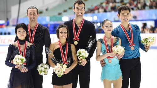 Weaver/Poje ipotecano il successo nella gara di danza del NHK Trophy