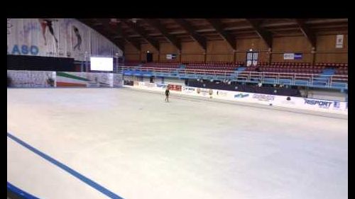 Metka kuk inline figure skating roccaraso 2015