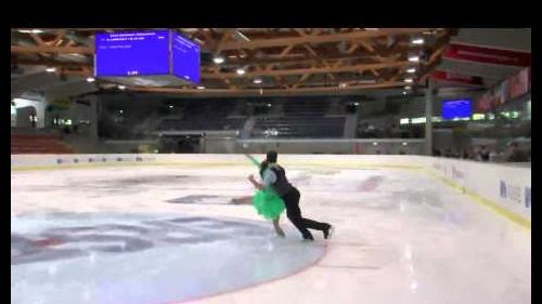 Marie-jade lauriault / romain le gac (fra) - jgp linz 2015 - short dance