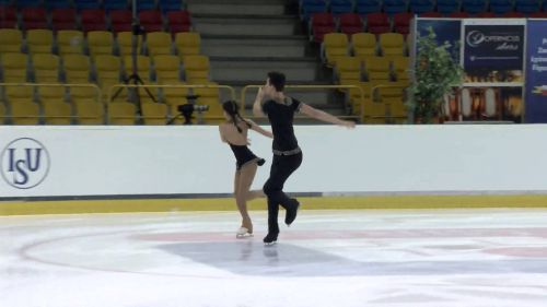 Irma caldara / edoardo caputo (ita) - jgp torun 2015 - short program
