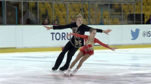 Ekaterina borisova / dmitry sopot (rus) - jgp torun 2015 - short program