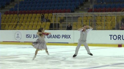 Sara ghislandi / giona terzo ortenzi (ita) - jgp torun 2015 - short dance