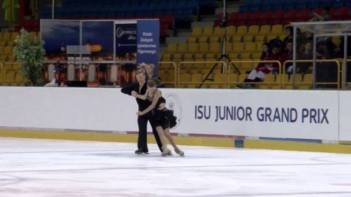 Anastasia skoptcova / kirill aleshin (rus) - jgp torun 2015 - free dance