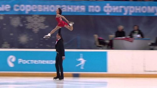 Yuko kavaguti / alexander smirnov (rus) - mordovian open 2015, saransk - short program