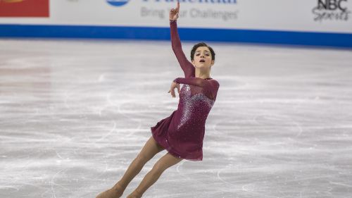 Evgenia Medvedeva debutta con il botto nel Grand Prix senior