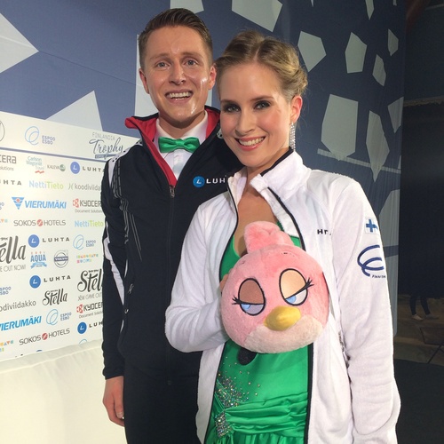 Stagione finita per i finlandesi Ossi Kanervo e Henna Lindholm