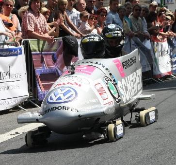 Simone Bertazzo al via della terza edizione del SommerBob di Hückeswagen