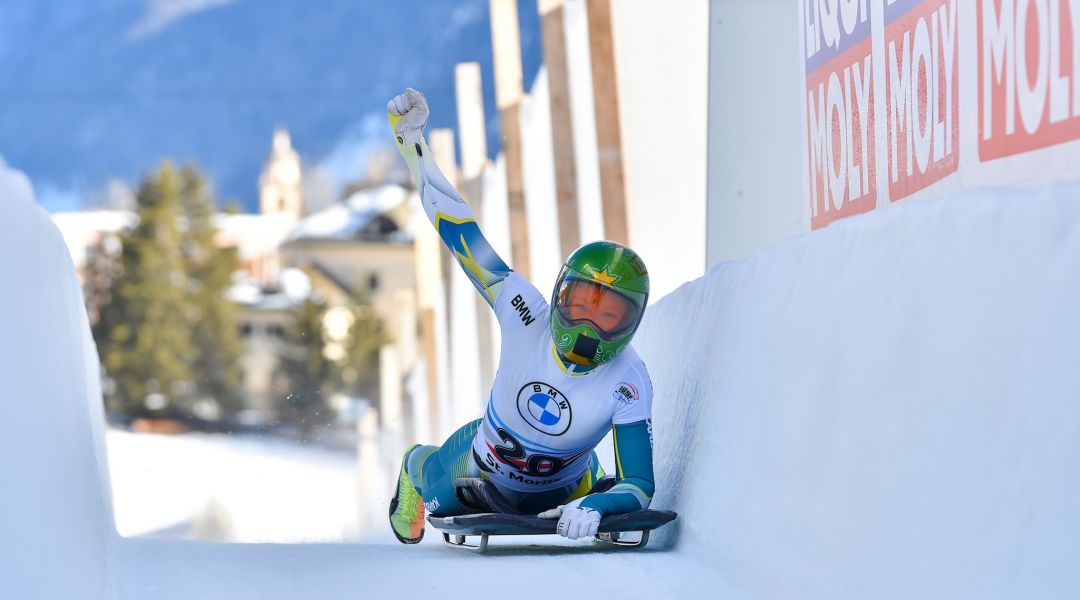 L'australiana Narracott sorprende tutte a St.Moritz. Valentina Margaglio bronzo europeo, Dukurs nella leggenda