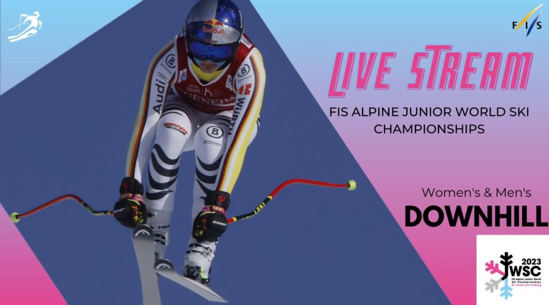 LIVE FIS Alpine Junior World Ski Championships 2023 St. Anton Women