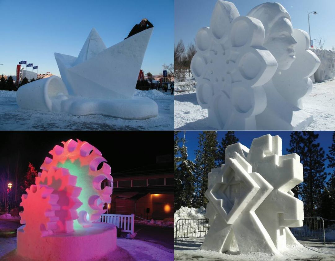 Al via la seconda edizione dello Snow Art di Pontebba: il festival delle sculture di ghiaccio