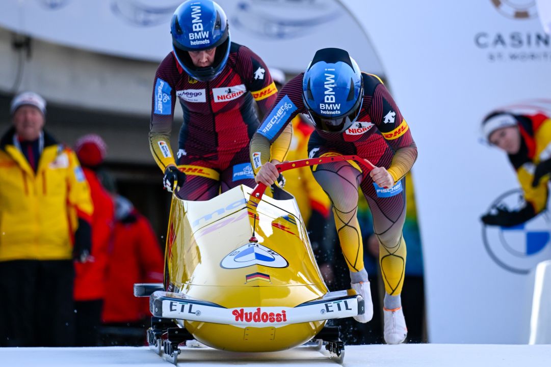 Buckwitz guida la tripletta tedesca dopo le prime due manche dei mondiali di St.Moritz