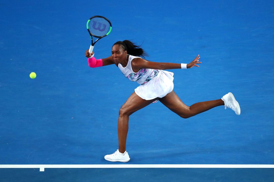 during day four of the 2019 Australian Open at Melbourne Park on January 17, 2019 in Melbourne, Australia.