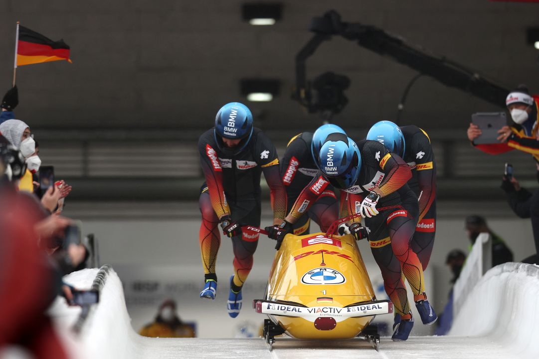 Friedrich sempre più leggenda ad Altenberg! Ottimo decimo posto nel quattro per l'azzurro Baumgartner