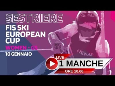 Video Sestriere - Coppa Europa 2025-26 - Gigante Femminile 1 manche | Race #2