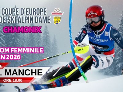 Video Chamonix - Coppa Europa 2025-26 - Slalom Femminile 1 manche | Race #1