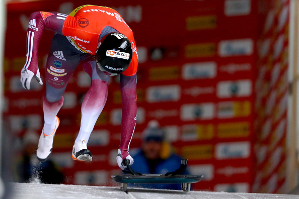 Martins Dukurs in testa dopo la prima manche dei mondiali di Winterberg. Azzurri fuori dalla Top20