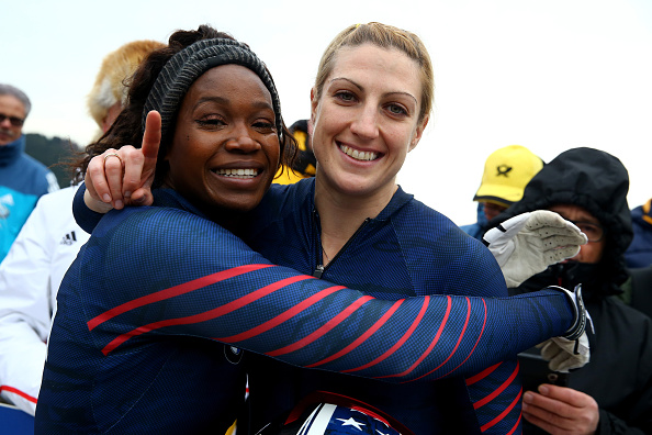 Jamie Greubel-Poser guida la doppietta americana a Winterberg