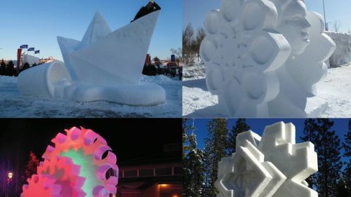 Al via la seconda edizione dello Snow Art di Pontebba: il festival delle sculture di ghiaccio