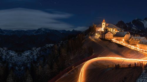 Al via a Tarvisio la 50ma Fiaccolata del Monte Lussari