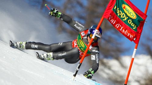 Pinturault domina la prima manche del gigante della Val d'Isere