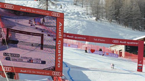 Nadia Fanchini apre il supergigante della Val d'Isere, Gut 7, Weirather 9, Brignone 11, Goggia 20