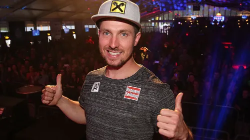 In tremila a festeggiare Marcel Hirscher per la sua sesta Coppa del Mondo consecutiva