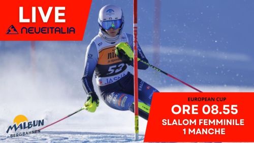 Alle 8.55 la 1^ manche (in diretta su NEVEITALIA) dello slalom bis di Malbun: Emilia Mondinelli parte col n° 5