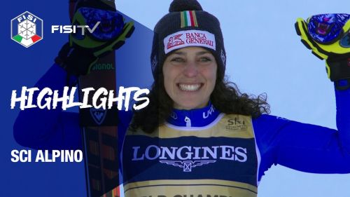 Federica brignone è medaglia d'oro in combinata ai mondiali di courchevel/meribel 2023