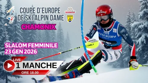 Chamonix - Coppa Europa 2025-26 - Slalom Femminile 1 manche | Race #1