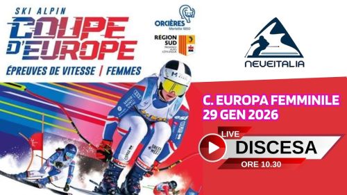Orcieres/Merlette - Coppa Europa 2025-26 - Discesa Femminile | Race #1
