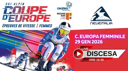 Orcieres/Merlette - Coppa Europa 2025-26 - Discesa Femminile | Race #1