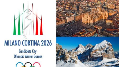 Svelato il logo della candidatura Milano-Cortina 2026