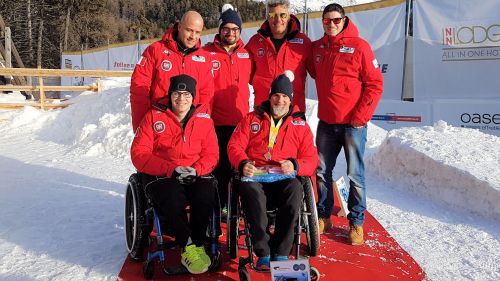 Fabrizio Caselli è quinto a Sankt Moritz nell'ultimo round della Coppa del Mondo di Parabob