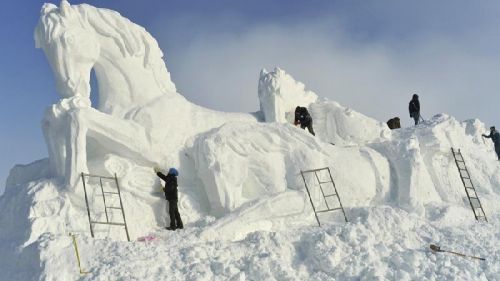 A febbraio Pontebba diventerà la capitale delle sculture di ghiaccio