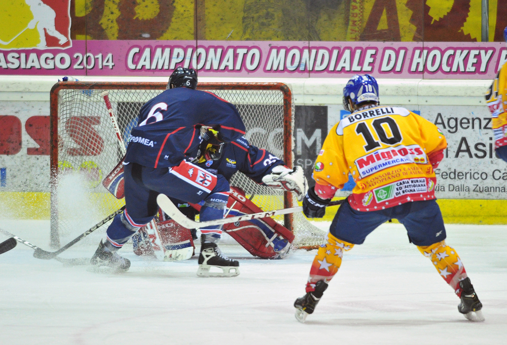 ELITE A ITAS CUP: quattordicesima giornata. Vincono Asiago e Val Pusteria. Renon fermato dal Valpellice