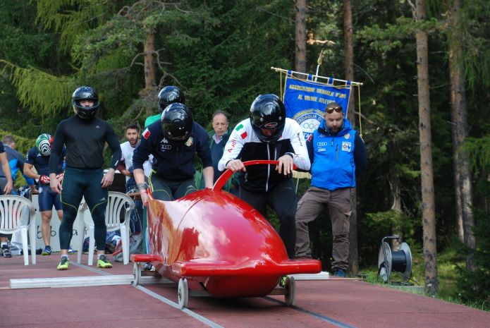 Al via a Cortina i campionati italiani di spinta di bob e skeleton. Assenti Bertazzo e Gaspari