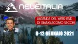L'agenda del week-end di Giangiacomo Secchi - 08-12 Gennaio 2021