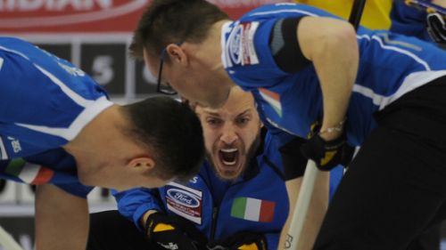 L'Italia di Retornaz infligge un clamoroso ko alla Svezia di Nikals Edin ai Mondiali di curling