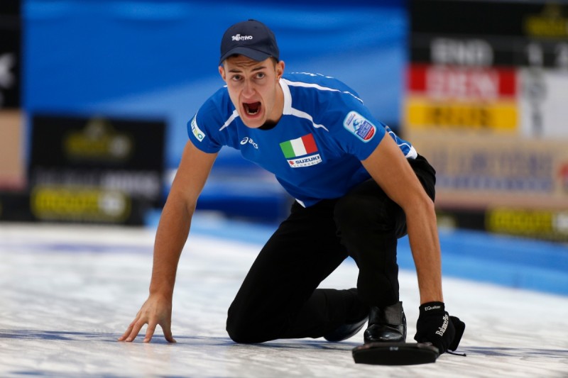 Impresa storica dell'Italia agli Europei di curling: sicuro il 2° posto nel girone