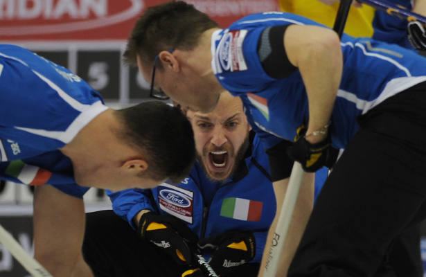 L'Italia di Retornaz infligge un clamoroso ko alla Svezia di Nikals Edin ai Mondiali di curling