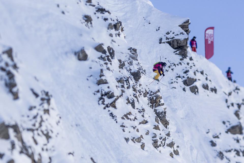 Loic Collomb-Patton concede il bis nello Swatch Freeride World Tour by The North Face a Chamonix Mont-Blanc