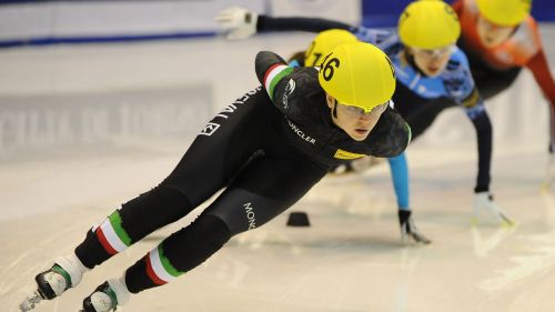 Arianna Fontana racing in Torino (Francesco A. Armillotta©)