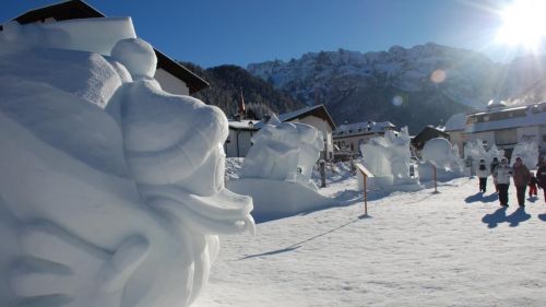 Concorso di sculture in neve 