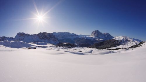 Il panorama della Val Gardena