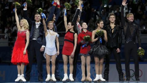 La Russia domina la prima gara a squadre olimpica nella storia del pattinaggio di figura