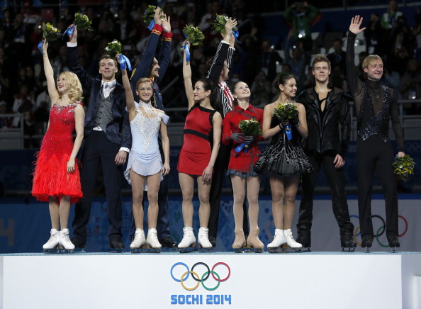 La Russia domina la prima gara a squadre olimpica nella storia del pattinaggio di figura