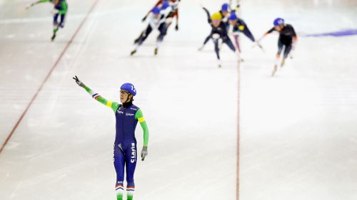 Lampo azzurro a Heerenveen: Fabio Francolini è terzo nella Mass Start all'esordio in Coppa