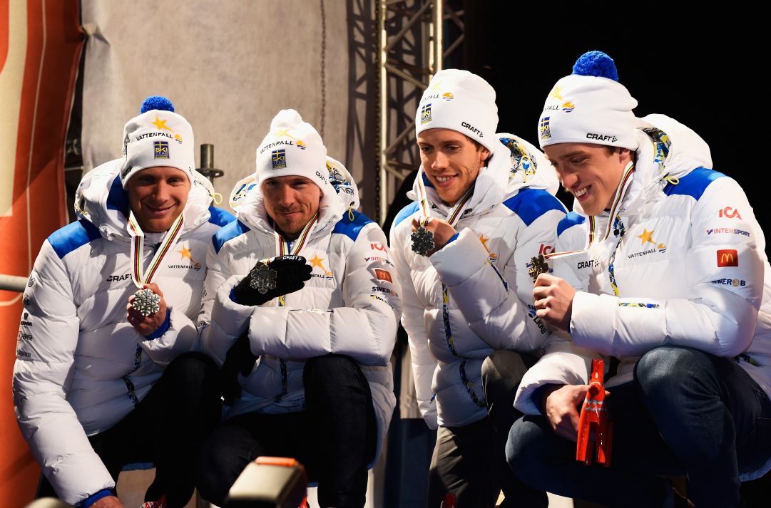 Le squadre svedesi di sci di fondo per il 201617