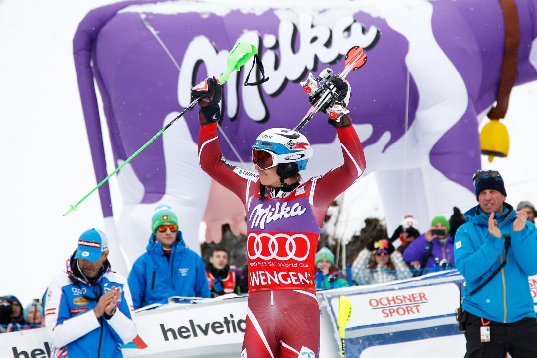 Slalom di Wengen: pettorale 1 per Mölgg, 3 Hirscher, 4 Kristoffersen, 6 Gross