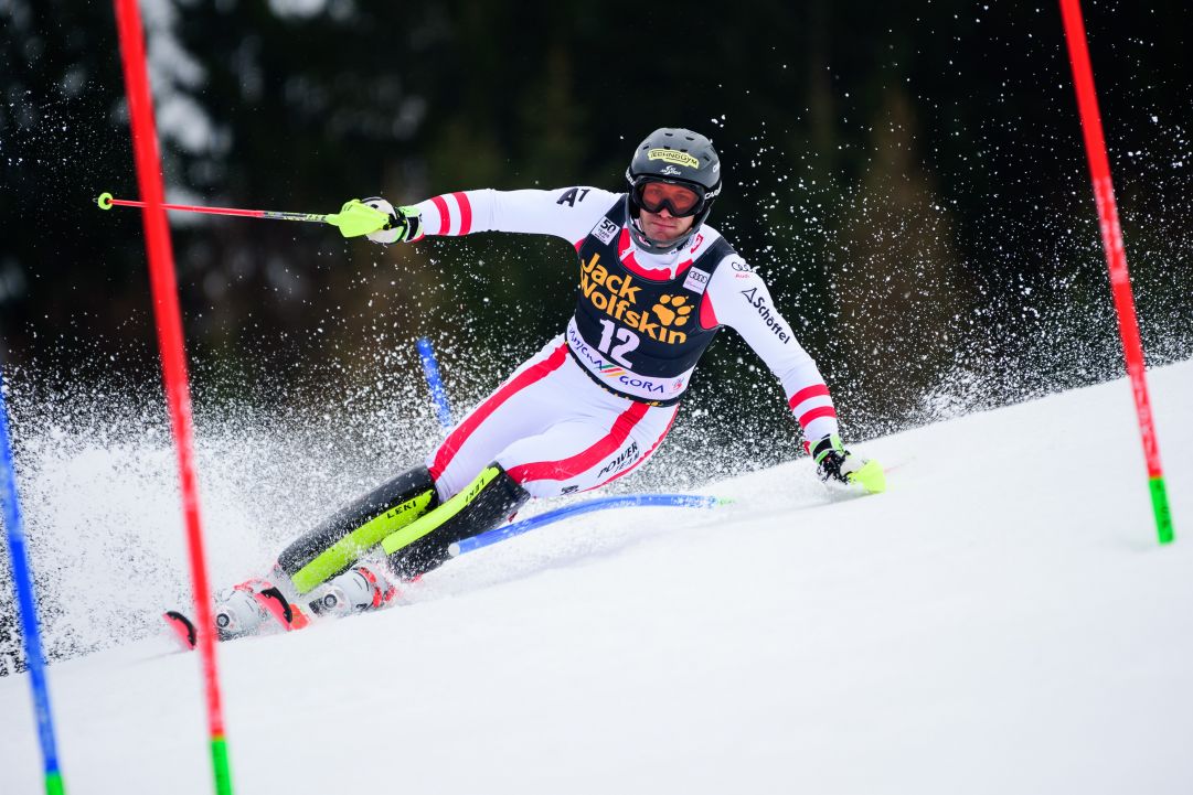 Michael Matt rimonta Gross e vince lo Slalom di Kranjska Gora